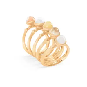 Ring Lotus Serpentin – Bild 4