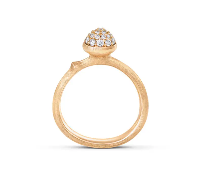 Ring Lotus Diamanten