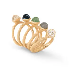 Ring Lotus Serpentin – Bild 2