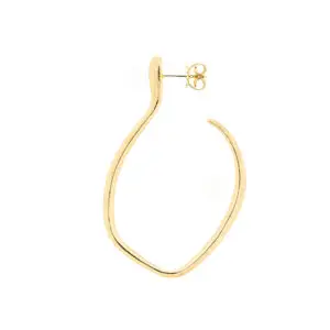 Ohrschmuck Flamingos in 14kt Rotgold mit braune Diamanten – Bild 2