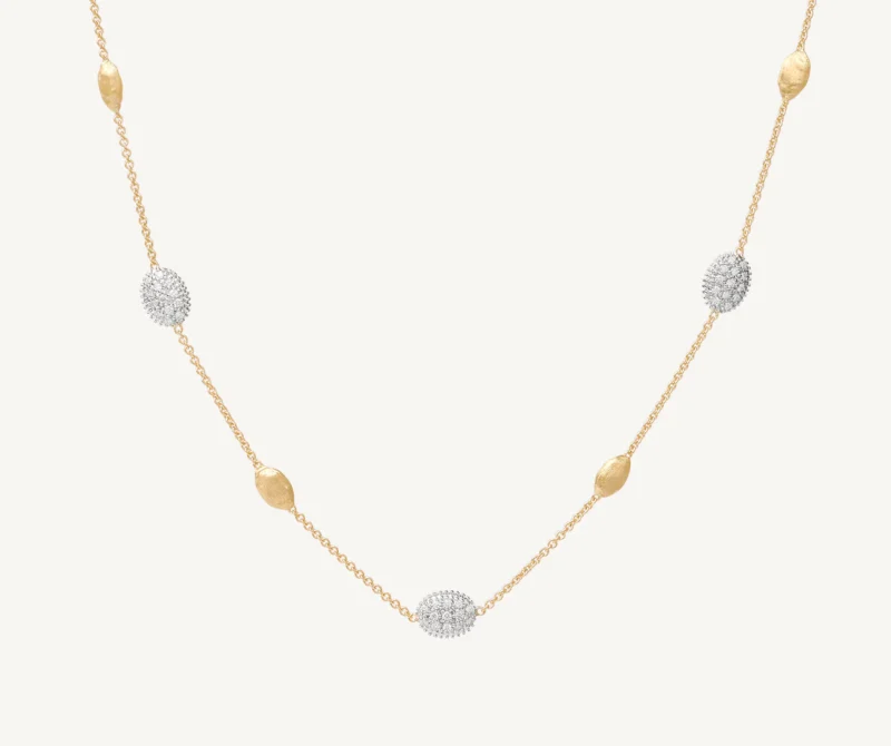 Collier aus der Kollektion Siviglia in 18kt Gelbgold und Weißgold mit Diamanten 0,60ct – Bild 2