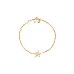 Armband aus der Kollektion Funky Stars in 18kt Gelbgold mit Diamanten